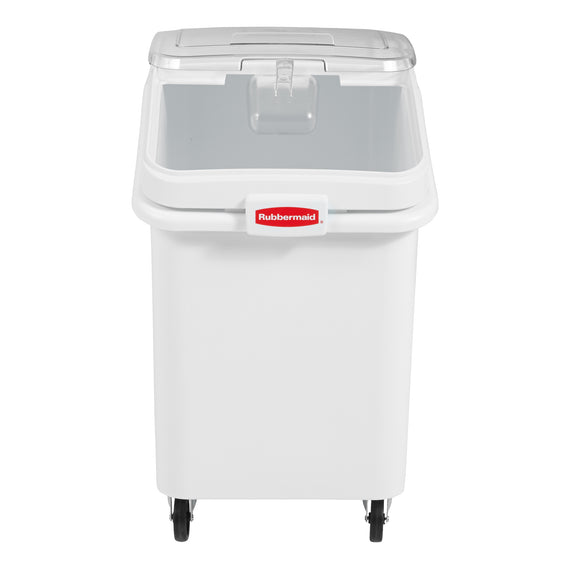 Rubbermaid ProSave Mobile Ingredient Bin, 600 Cups, White