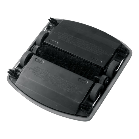 Caoutchouc | Balayeuse mécanique à simple action, noire