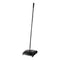 Rubbermaid Dual Action Bristle Mechanical Sweeper, Black