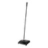 Rubbermaid Dual Action Bristle Mechanical Sweeper, Black