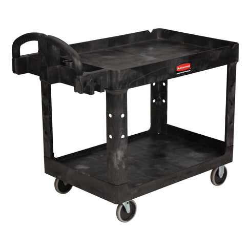 Rubbermaid Heavy-Duty Utility Cart, Black, 500lb