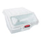 Rubbermaid ProSave Shelf Storage Bin, 40 Cup, White