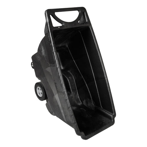 Caoutchouc | Camion basculant pour usage standard, Capacité de charge de 850 lb, Mousse structurelle, Noir