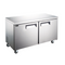EFI X-Line FUDR2-60VCX 60" Double Door Undercounter Freezer, Stainless Steel