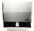 Frost Universal Paper Towel Dispenser for Single Fold or Rolls, Brushed Stainless Steel