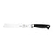 Mercer Genesis Bread Knife, Wavy Edge, 8", Black