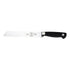 Mercer Genesis Bread Knife, Wavy Edge, 8", Black