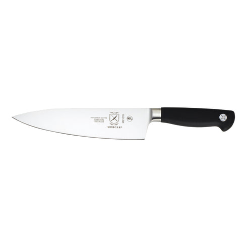 Mercer Genesis Chef Knife, Short Bolster, Black