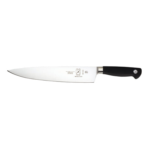 Mercer Genesis Chef Knife, Short Bolster, Black