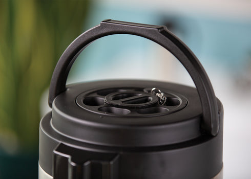 Idées de services | Distributeur de boissons à contenant thermique universel, 1,5 gal, Acier inoxydable