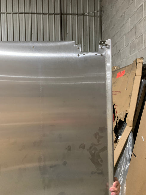 Eliason DSP3 Traffic Door, Right Hinge, Fits 38" x 82" Opening, Stainless Steel, SCRATCH & DENT FINAL SALE