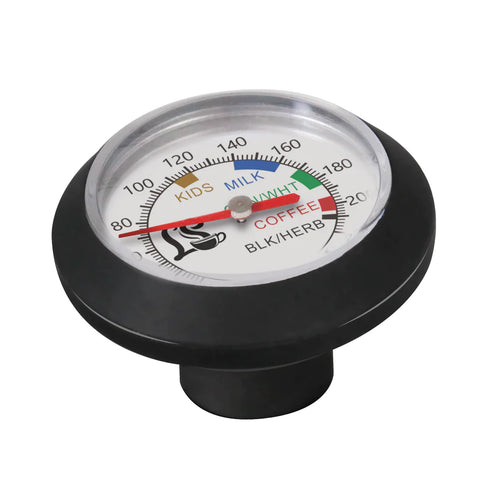 London Sip Gooseneck Kettle with Thermometer, 4 cups, Stainless Steel