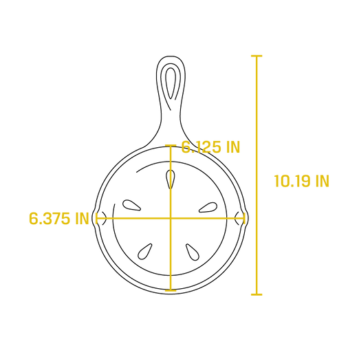 Loge | Fumoir, 6,5", fonte