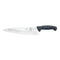 Mercer Millennia Chef Knife, Granton Edge, 10", Black