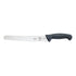 Mercer Millennia Wide Bread Knife, Wavy Edge, Black