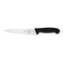 Mercer Millennia Chef Knife, Wavy Edge, 7.5", Black