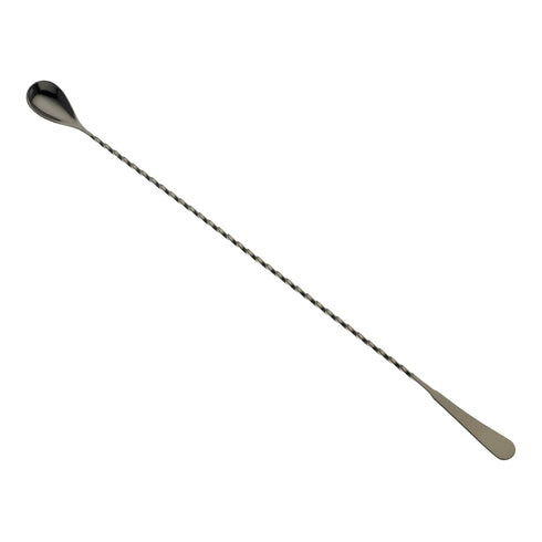 Mercier | Cuillère à bar de style japonais Barfly avec extrémité usinée, 17 1/8"