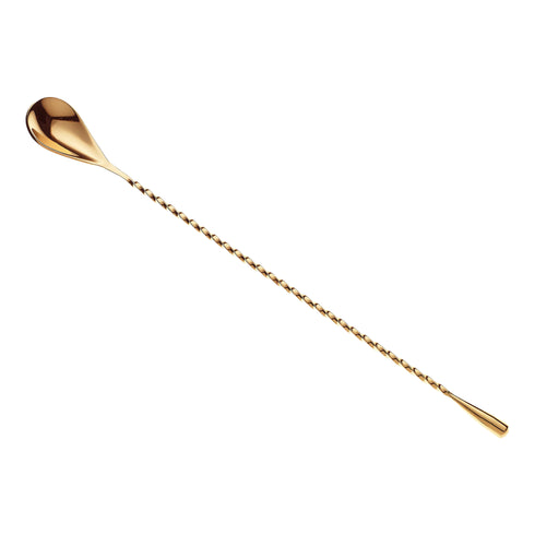 Mercer Barfly Classic Bar Spoon w/ Teardrop End, 11 13/16", FINAL SALE
