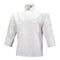Mercier | Millennia Veste de chef/cuisinier unisexe à manches longues, blanc