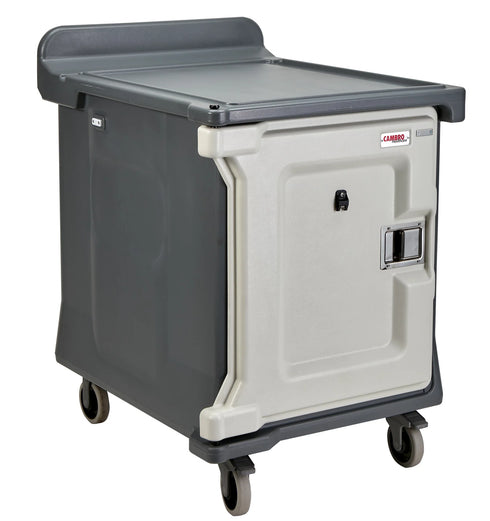 Cambro 10 Tray Meal Delivery Cart for 15" x 20" Trays, Granite Grey, FINAL SALE