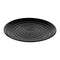 G.E.T. Milano Round Plate, 15", Black Melamine (6-pack)