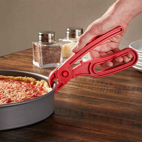American Metalcraft Pizza Pan Gripper, 8.25", Red Nylon