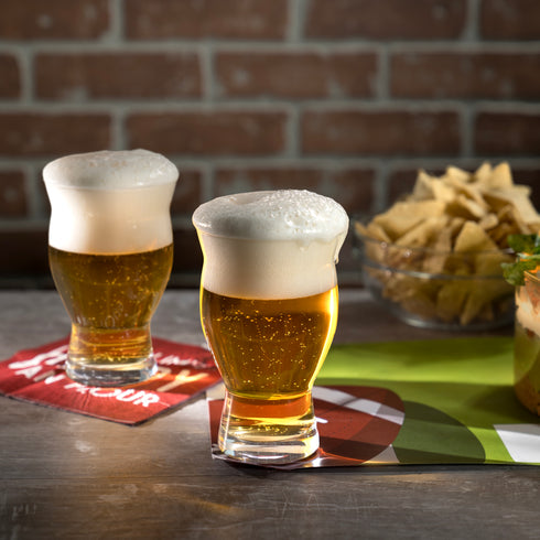 Pasabahce Revival Beer Glass, 16 oz (24-pack)