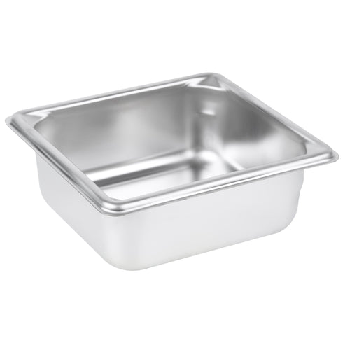 Vollrath | Bac gastronome alimentaire Super Pan V taille 1/6, acier inoxydable de calibre 22