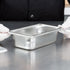 Vollrath Super Pan V 1/9 Size Food Pan, 22 Gauge Stainless Steel