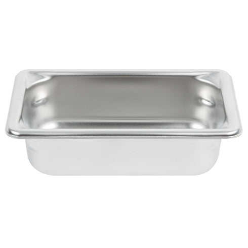 Vollrath Super Pan V 1/9 Size Food Pan, 22 Gauge Stainless Steel