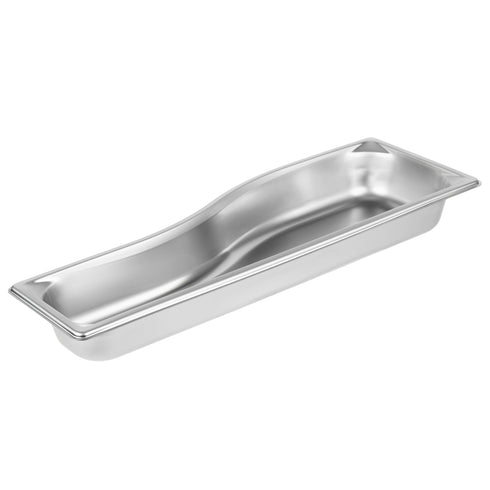 Vollrath | Bac gastronome alimentaire Super Pan demi-long, modèle Wild Shape, acier inoxydable de calibre 22