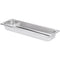 Vollrath | Bac gastronome alimentaire Super Pan 3 demi-long, acier inoxydable de calibre 22
