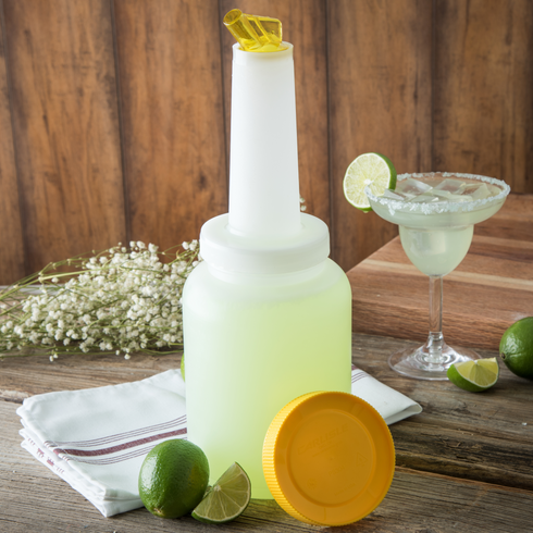 Charles | Stor N' Pour Verseur complet 4 pièces, 64 oz, couleurs assorties