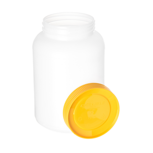 Carlisle Stor N' Pour Half Gallon Container and Cap, Assorted Colours