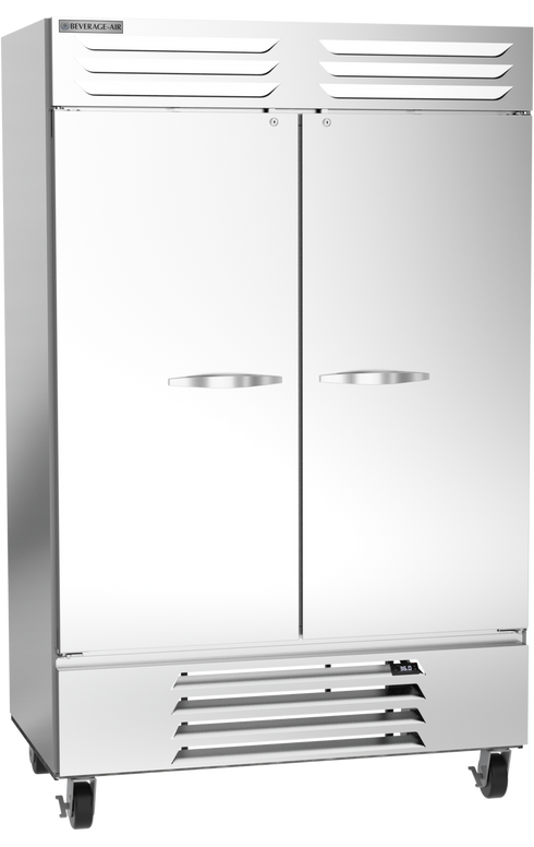 Beverage-Air RB49HC-1S Vista Series Double Solid Door Reach-In Refrigerator, 52", 115V, FINAL SALE