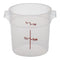 Cambro Translucent Round Food Storage Container