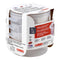 Cambro Translucent Round Food Storage Containers and Lids Set