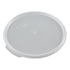 Cambro Camwear Round Food Storage Container Seal Lid, Translucent