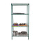 Torngat Shelving Wire Shelving Kit with 4 Shelves, 18" x 36" x 74", Green Epoxy
