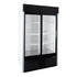 Habco SE42HC Double Sliding Glass Door Display Refrigerator, 48", 115V