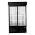 Habco SE42HC Double Sliding Glass Door Display Refrigerator, 48", 115V