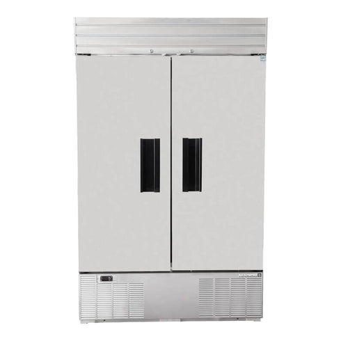 Habco SE46HCSX Stainless Xterior Refrigerator, Double Stainless Swing Doors, 48", 115V