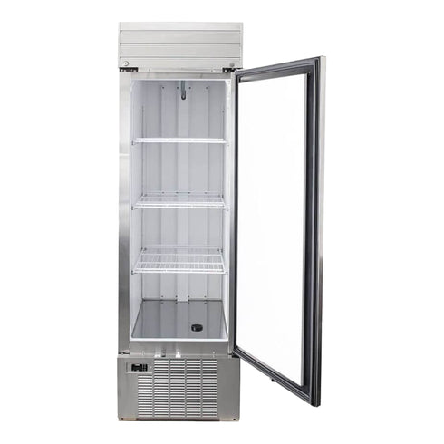 Habco SF24HCSX Stainless Xterior Freezer, Single Stainless Swing Door, 24", 115V