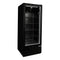 Habco SF28HCBATDM Single Glass Swing Tall Door Merchandiser Freezer, 30", Black/Black, 115V
