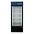 Habco SF28HCBXTDM Single Glass Swing Tall Door Merchandiser Freezer, 30", Black/White, 115V