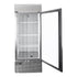 Habco SF28HCSX Stainless Xterior Freezer, Single Stainless Steel Swing Door, 30", 115V