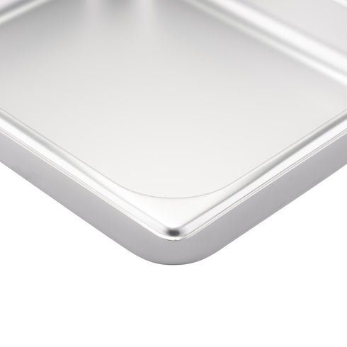 SignatureWares Half Size Food Pan, 2 1/2" Deep, 24 Gauge Stainless Steel (6-pack)