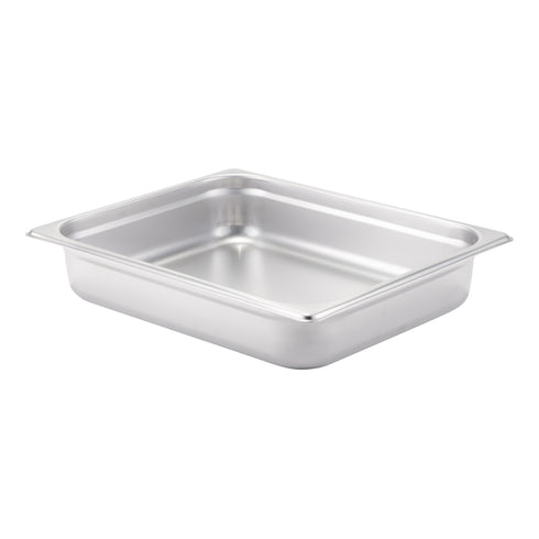 SignatureWares Half Size Food Pan, 2 1/2" Deep, 24 Gauge Stainless Steel (6-pack)