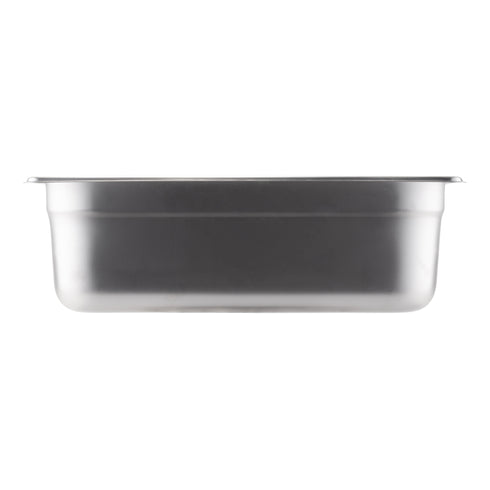 SignatureWares Half Size Food Pan, 4" Deep, 24 Gauge Stainless Steel (6-pack)