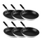 SignatureWares Non Stick Frying Pan, Aluminum, Eclipse Finish, 10" (6-pack)